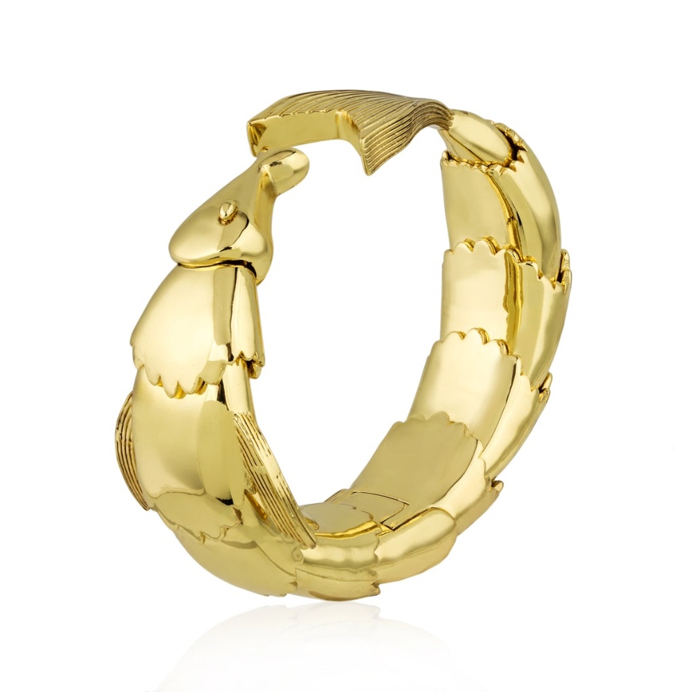 Noir NYC plenty of fish cuff
